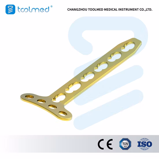 Medizinische chirurgische Titanknochenplatte 1,5 2,0 2,5 2,7 Selbst